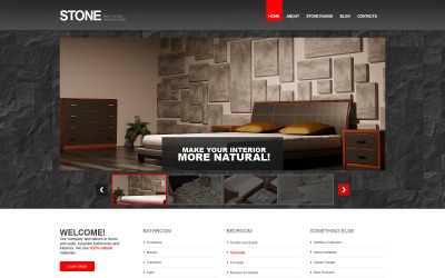 Шаблон Шаблон адаптивного  Flooring  