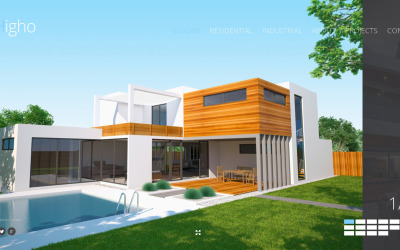 Шаблон Construction Company Responsive Website Template  