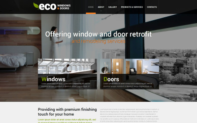 Шаблон Шаблон адаптивного  Window  