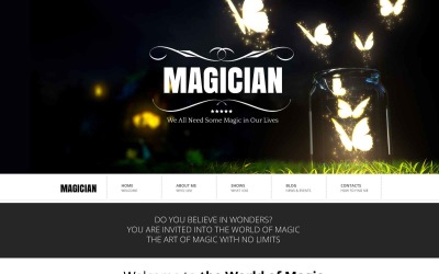 Шаблон Шаблон  Magician  
