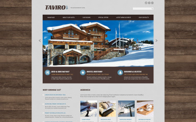 Шаблон Шаблон сайта Taviro Sky  