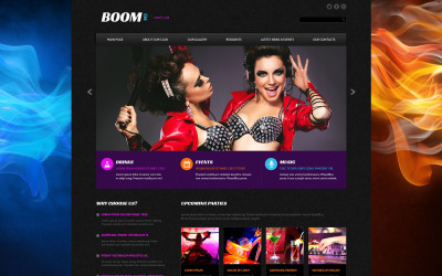Шаблон Шаблон сайта Boom M3  