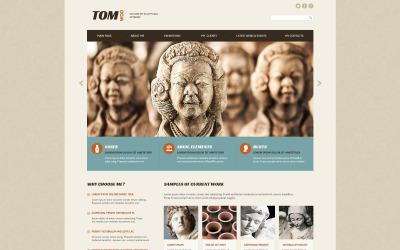 Шаблон Шаблон сайта Tom Woo  