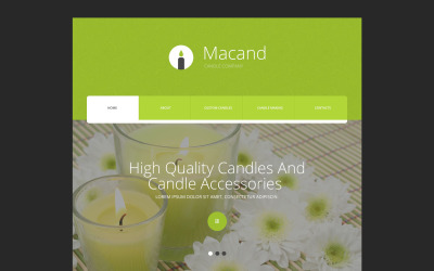 Шаблон Шаблон сайта магазина подарков  