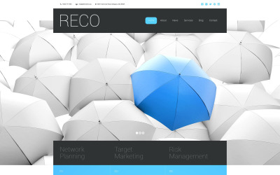 Шаблон Шаблон сайта RECO  