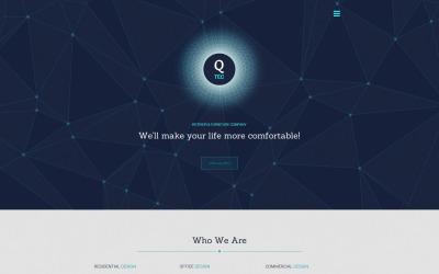 Шаблон Шаблон сайта интерьерной мебели  