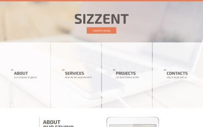 Шаблон Шаблон сайта Sizzent  