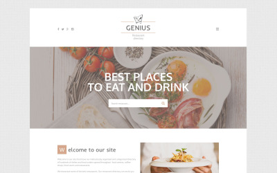 Шаблон Шаблон  Genius  