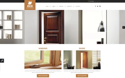 Шаблон Шаблон адаптивного  Window  