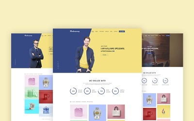Шаблон Rokomary - Шаблон для творческого портфолио 4  