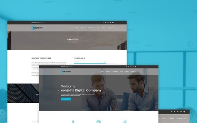 Шаблон Conjoint - шаблон корпоративного  