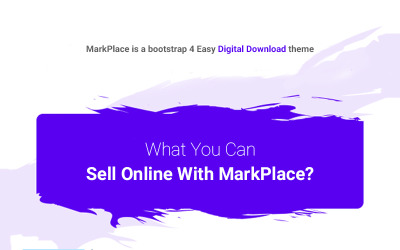 Шаблон MarkPlace - шаблон  цифровой торговой площадки  4  