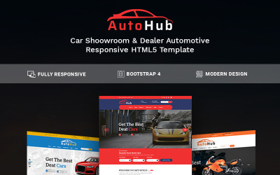 Шаблон Шаблон  AutoHub 