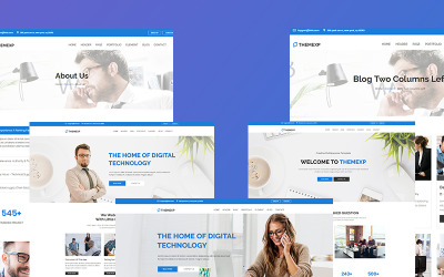 Шаблон Themexp - корпоративный адаптивный шаблон веб-  